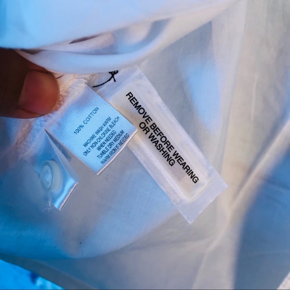 ANN TAYLOR LOFT WHITE TOP SZ2 - Picture 8 of 8